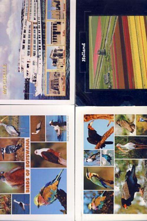 Lot of 35 used postcards @ CRAZY R1 start