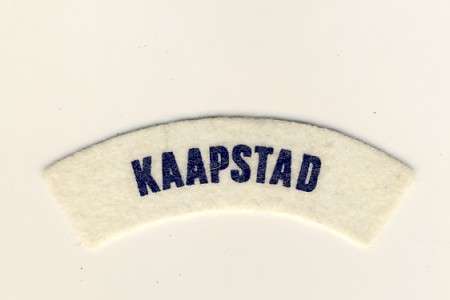 SA Navy "Kaapstad" shoulder title