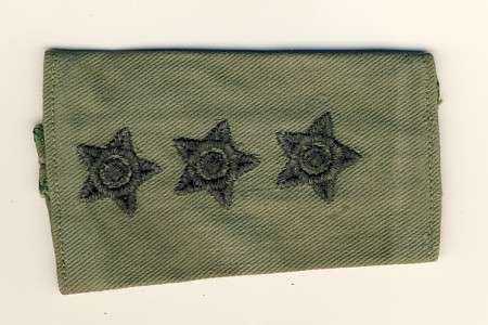 Rhodesian Army Internal Affairs, Captains Rank
