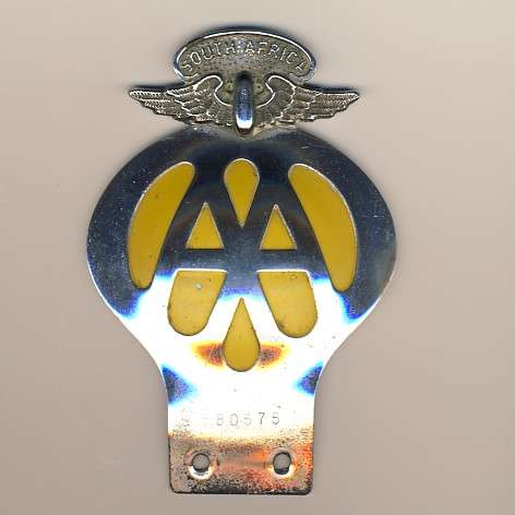 AA Badge - South Africa