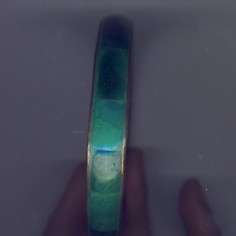 Vintage Lovely Malachite & Brass bangle @ CRAZY R1 Start