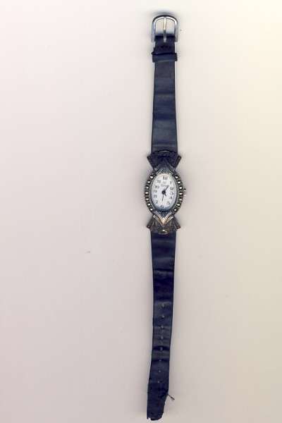 Marcasite Quartz watch as per scan - not checked needs battery