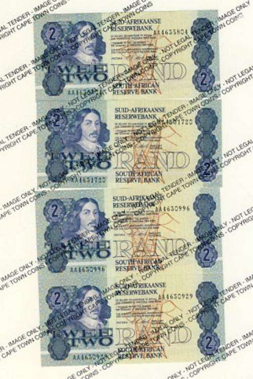 Lot of 8 UNC Stals 1 st series R2 notes