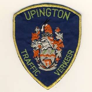 Upington Traffic Police  - old type cloth badge