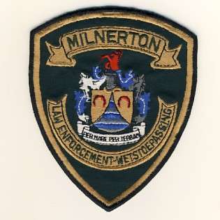 Milnerton Law Enforcement - cloth badge