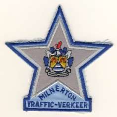 Milnerton Traffic Police cloth badge as per scan