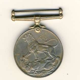 WW2 War Medal issued to PA Swanepoel