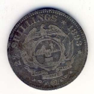 ZAR 1893 Kruger half crown - scarce
