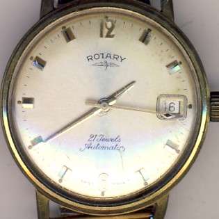 Rotary automatic watch in nice condition - working