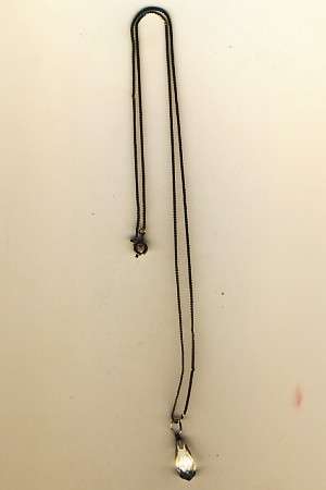 Crystal Amulet necklace as per scan