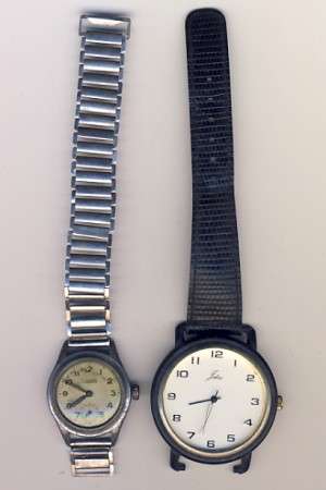 Lot of 7 watches as per scan - not working Incl. Invicta, Basis etc. You Bid Per Watch To Take All