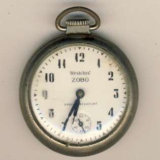 Zobo Westclox pocket watch - working
