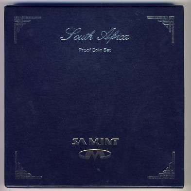 RSA 1998 Proof set in box of issue