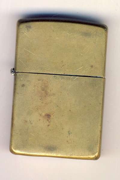 Brass Zippo lighter