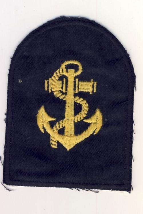 SA Navy Leading Seaman Winter Uniform Rank badge