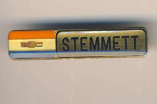 SADF nametag with old SA flag - Stemmett