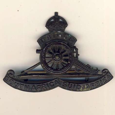 Artillery WW1 / WW2 badge - as per scan