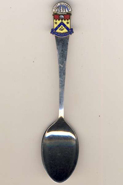 Port Elizabeth silver plated spoon - as per scan