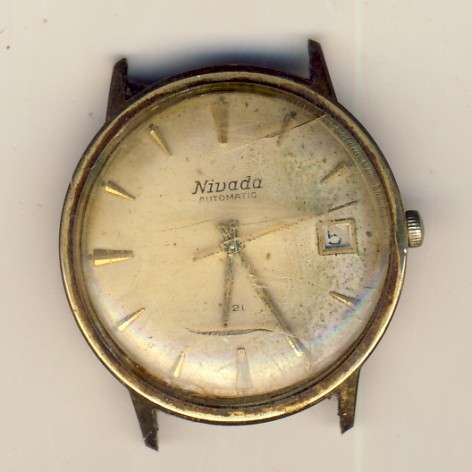 Nivada automatic watch not running
