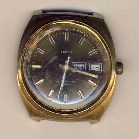 Vintage Timex Automatic date watch working - @@@ Crazy R1 Start