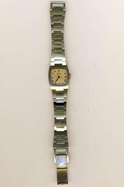 Delfin gold colour ladies watch - wind-up - working