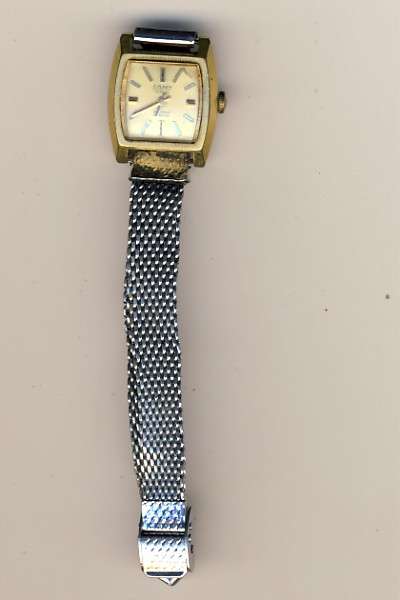 Camy ladies watch wind-up watch - working - as per scan