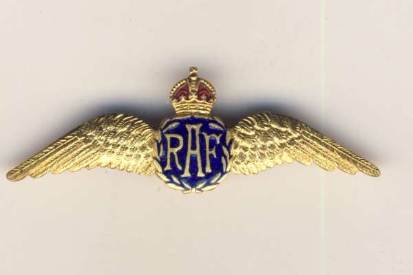 RAF sweetheart brooch - as per scan
