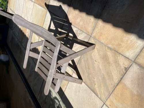 10 Seater Solid Teak Patio Table and Chairs