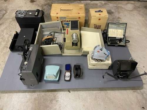 Old Photographic Cine and Slide equipment
