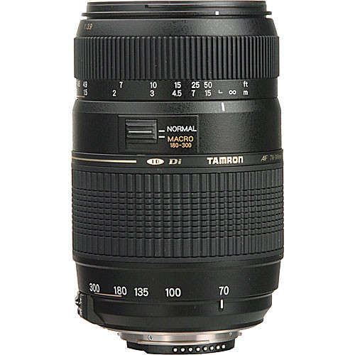 Tamron 70-300mm f/4-5.6 Di LD Macro Autofocus Lens for Nikon AF