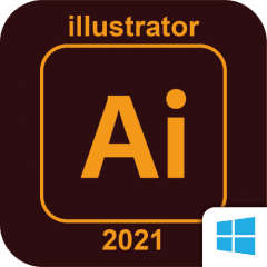 Adobe Illustrator 2021 for Windows (Once-off)