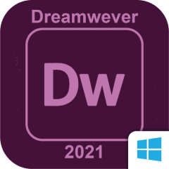 Adobe Dreamweaver 2021 for Windows (Once-off)