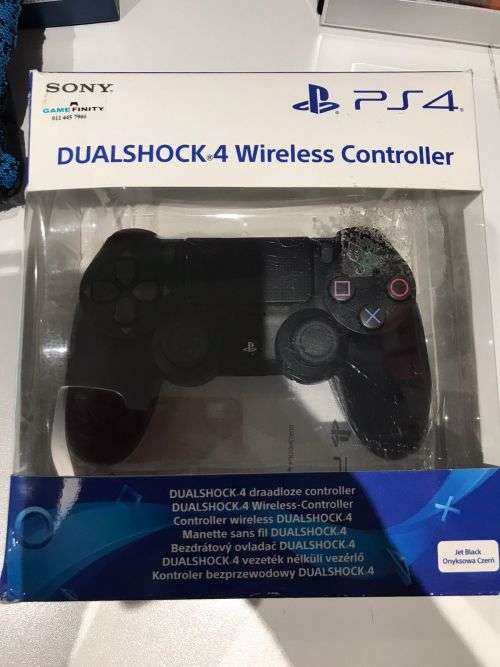 PS4 Dualshock 4 Controller - Black V2 (PS4) - Black