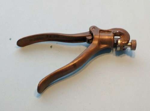 Eclipse Saw Set a good used tool in working order seldom offered as fine  see scans