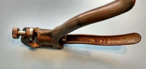 Eclipse Saw Set a good used tool in working order seldom offered as fine  see scans