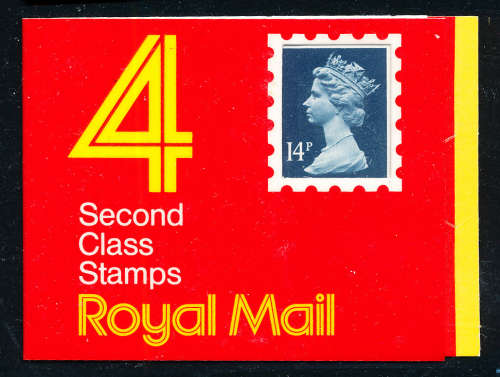 Great Britain Stamp Booklets - 1988 - 56p booklet complete unhinged mint. SG-GB-1