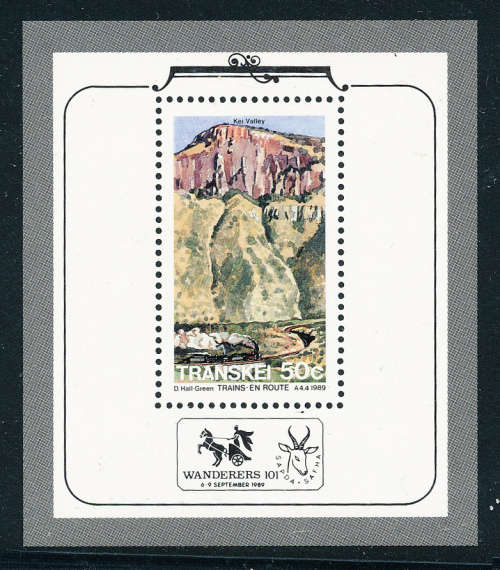 Transkei - 1989 - Foundation m\sheet mint unhinged. SACC 235a.