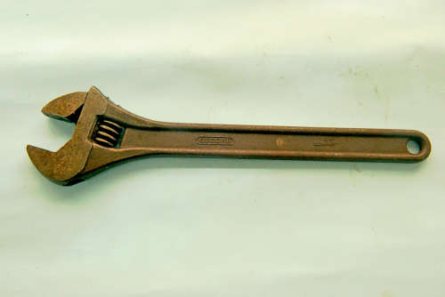 Tools - Gedore - Adjustable spanner 305 mm overall good used working condition .