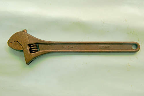 Tools - Gedore - Adjustable spanner 305 mm overall good used working condition .