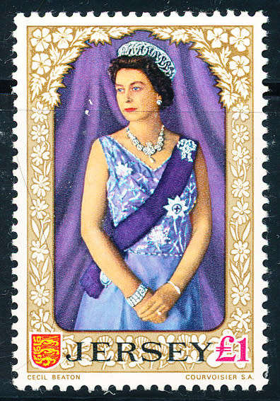 Jersey - 1969 - Defins. - £1 mint unhinged - SG 29