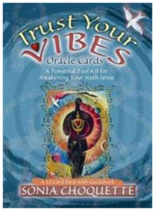 Trust your vibes Tarot Deck + free incense