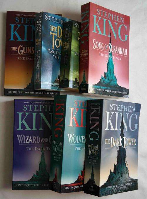 The Dark Tower series by Stephen King - 7 books