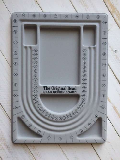 SPECIAL! 3 Channel Flocked Beading Tray/Board