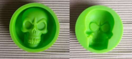 SALE Only 2 left! Halloween Skull silicone mold