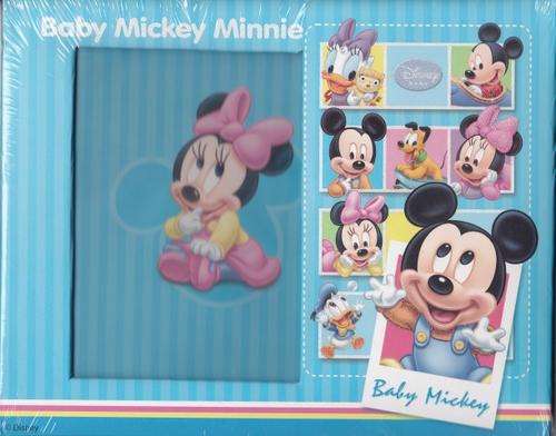 2x Minnie and Mickey Mouse Photo Frames plus free gift