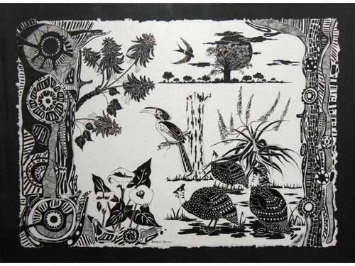 Barbara Nelson - African Landscape - Crazy R9 start!!!