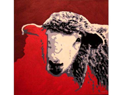 Tereza Harling's Lovely Pop Art - Warm Wooly - No 3 of 5