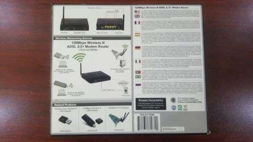 Trendnet 150Mbps ADSL2/2+ Modem Router