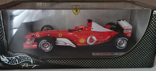Hot Wheels - Scala 1/18 - Ferrari F2003 - GA - Micheal Schumacher