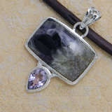 Amethyst 925 Sterling Silver Pendant